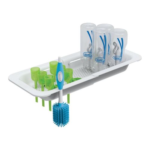 Dr. Brown's Plastic Adjustable Sink Cleaning Caddy