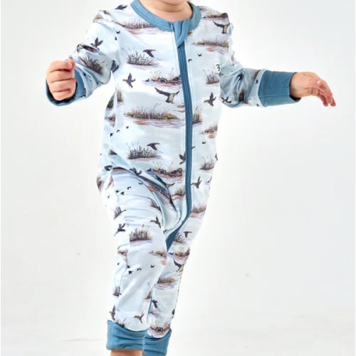 Duck Hunt Baby Zip Up | Hunting Infant Gift | BURLEBO