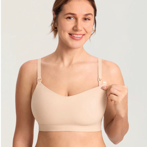 MOMANDA Women's Inbarely® Plus Molded Nursing Bra