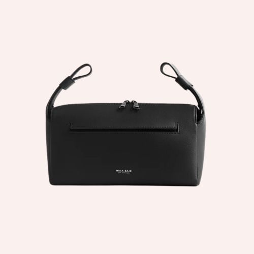 Stroller Vegan Caddy - Black/Black