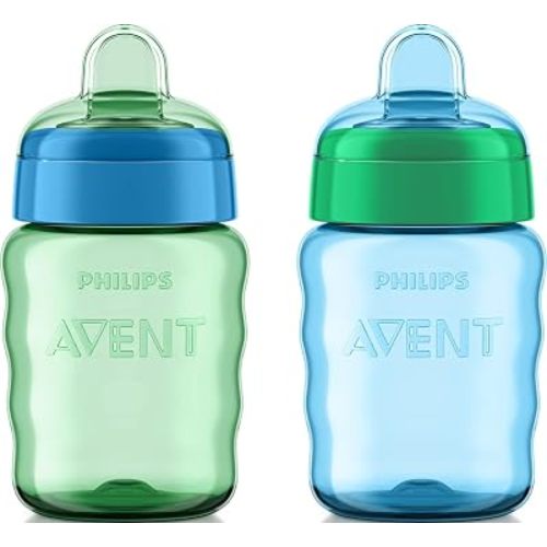 Philips Avent My Easy Sippy Cup, Soft Spout, Spill-Proof, 9 oz, BPA-Free