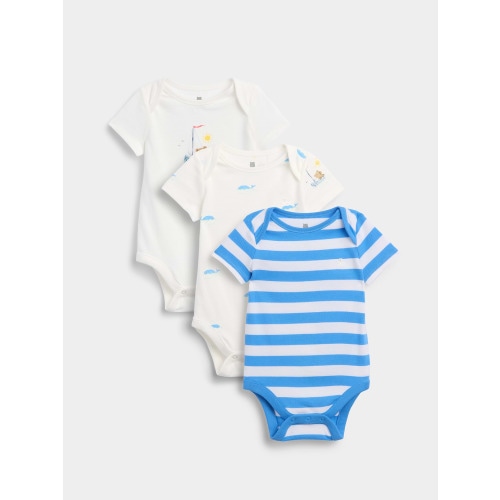 Baby First Favorites Organic Cotton Bodysuit (3-Pack)