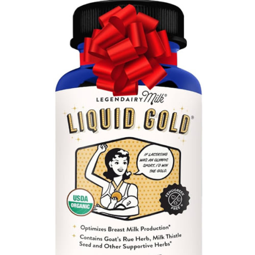 Legendairy Milk Liquid Gold Lactation Support | Lactation Supplement with Organic Goats Rue, Milk Thistle, Shatavari, Fennel, Alfalfa & Anise | Breastfeeding Supplements, 60 Count