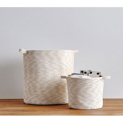 Natural Sloan Cotton Rope Storage