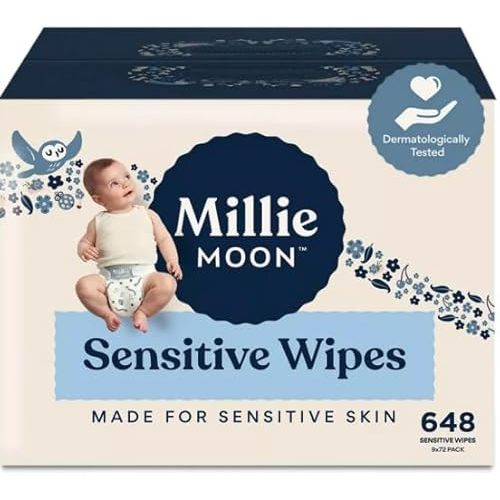 Generic Millie Moon Sensitive Wipes (72 x 9)=648 Wipes