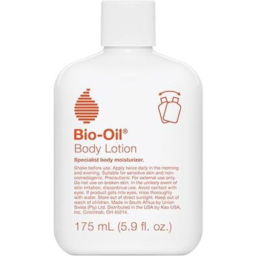 Bio-Oil Moisturizing Body Lotion for Sensitive and Dry Skin, Ultra-Lightweight, Fast Absorbing Moisturizer with Jojoba, Rosehip, Shea Oil and Hyaluronic Acid, Non-Comedogenic, 5.9 Oz