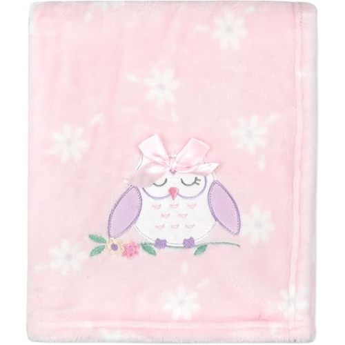 Plush Fleece Throw and Receiving Baby Blankets for Boys and Girls 30x36
