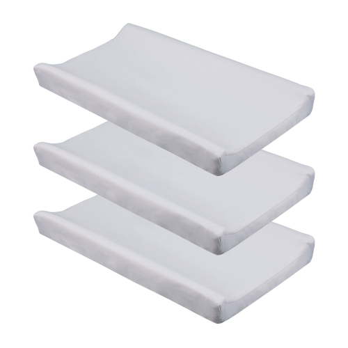 COOLHOOD 3Pcs Changing Pad Sheets Changing Pad Cover Breathable Cover Fit All Standard Changing Pad Diaper Change Table Sheets