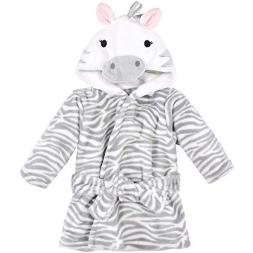 Hudson Baby Unisex Baby Plush Animal Face Bathrobe