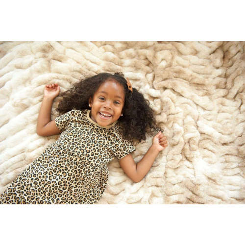 Cotton Candy Caramel Hugs Blanket | Minky Couture