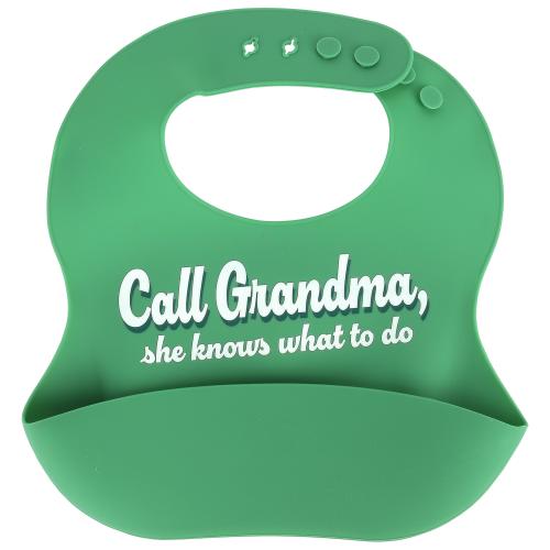 Call Grandma Silicone Bib