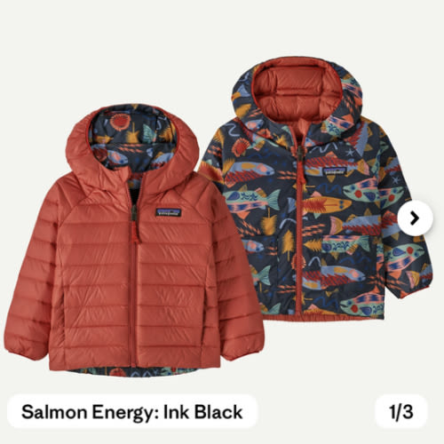Patagonia Baby Reversible Down Sweater™ Hoody