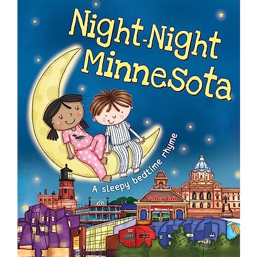 Night-Night Minnesota: A Sweet Goodnight Board Book for Kids and Toddlers