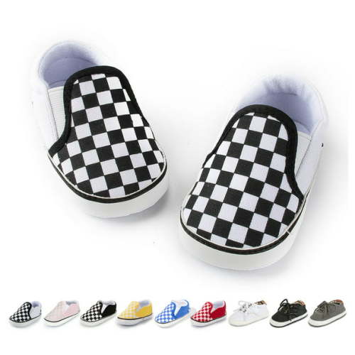 HsdsBebe Baby Girls Boys Shoes Infant Canvas Sneakers Soft Sole Casual First Walkers Crib Shoes 0-18 Months