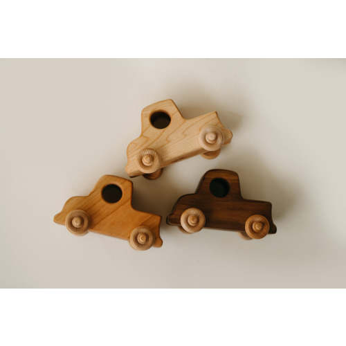 wooden thick truck