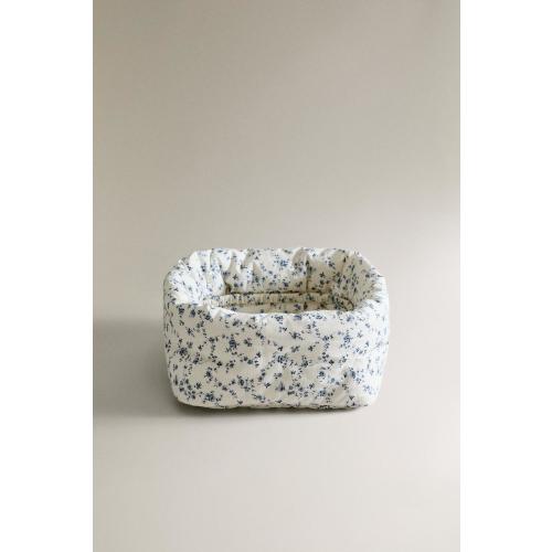 BLUE FLOWER RECTANGULAR BABY ORGANIZER