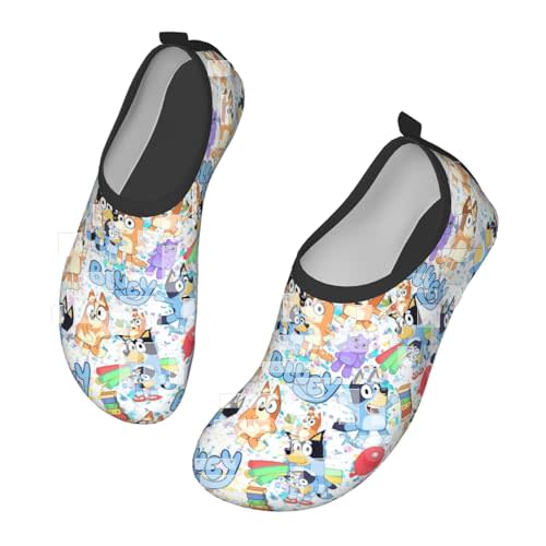 GDHYS Water Shoes for Boy Girl Quick-Dry Aqua Socks Swim Beach Yuga Exercise Wear Sport Pool Camping Must Haves Youth Size