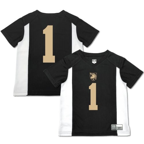 Toddler Garb #1 Black Army Black Knights Football Jersey