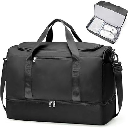 Extra Large Travel Duffel Bag, Carry-On Weekender Bags for Women Travel