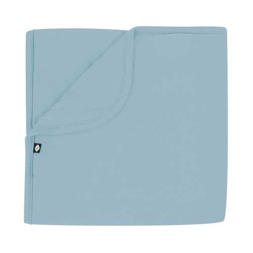 Baby Blanket in Dusty Blue