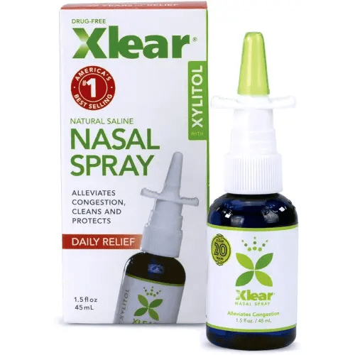 Xlear Natural Nasal Spray with Xylitol, 1.5 fl oz (Pack of 2)