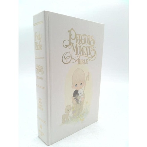 Precious Moments Bible: New King James Version/Child's Edition/Illustrated White by thomas-nelson-publishers