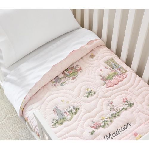 Riley Sheehey English Garden Baby Quilt | Pottery Barn Kids