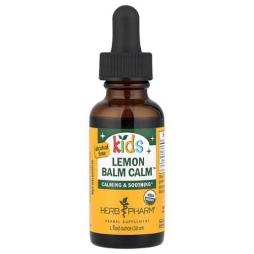 Herb Pharm Kids Lemon Balm Calm™, Alcohol Free, 1 fl oz (30 ml) (213 mg per Serving)