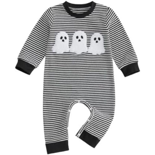 BemeyourBBs Newborn Baby Boy Fall Winter Clothes Infant Romper Jumpsuit