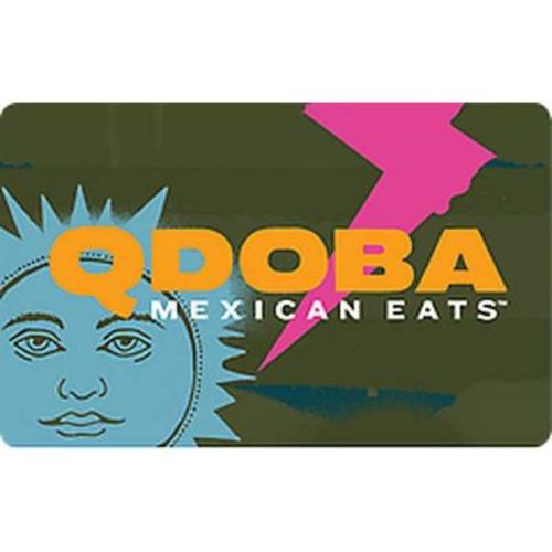 $25 Qdoba Mexican Eats Gift Card (Mail Delivery)