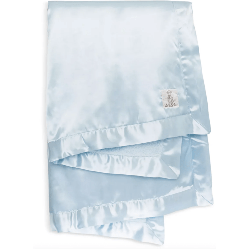 Chenille Satin™ Baby Blanket | Blue