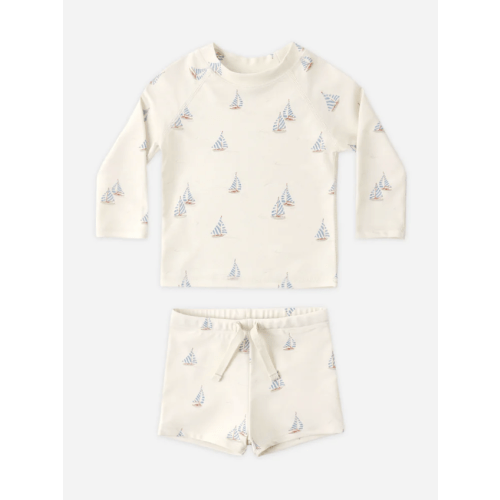 Boys Rashguard Set Sail - 0-3m