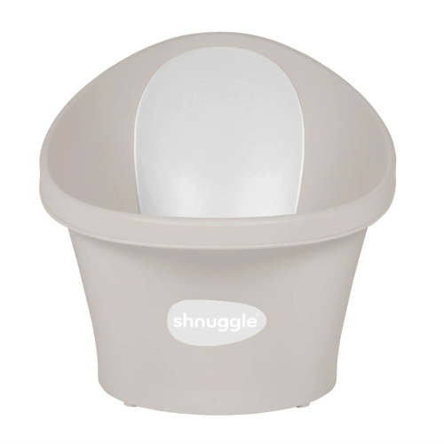 Baignoire pour Nouveau-né avec Coussin de Siège Shnuggle -Taupe - – CLÉMENT
