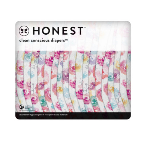 Honest Wetness Indicator Diapers - Plant-Based & Fragrance-Free | Honest