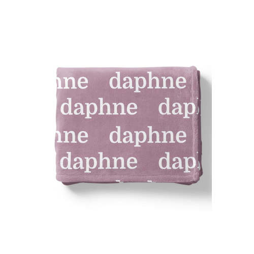 Personalized Color Blanket | Plush Pastels