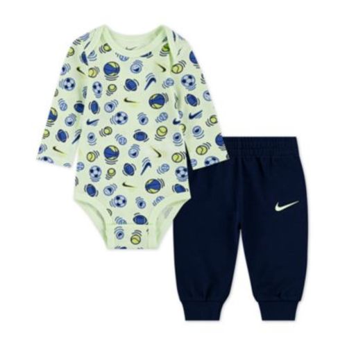 Baby Boys 2-Piece Play For All Long Sleeve Bodysuit and Pants Set