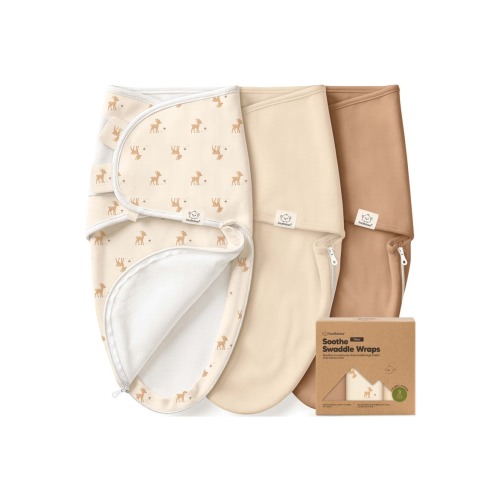 3-Pack Soothe Zippy Swaddle Wrap
