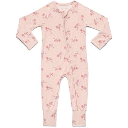 Viscose from Bamboo Baby Pajamas | Ultra-Soft Zip-Up Sleeper for Baby Boys & Girls with 2-Way Zipper