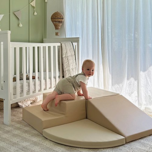 Littles Foam Climber | Sand & Camel