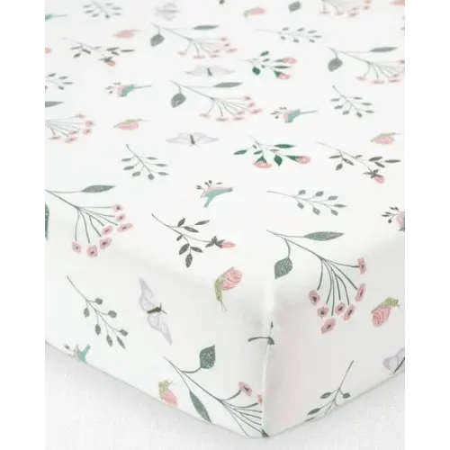 Baby Girl Organic Cotton Standard Crib Sheet - Little Planet | Carter's