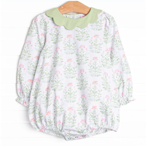 Petals in the Pond Bubble, Green – Stitchy Fish