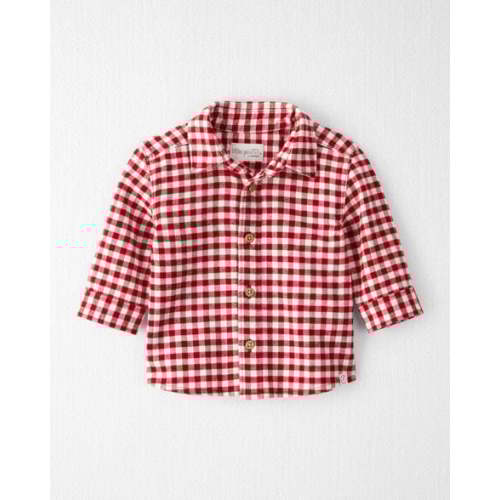 Baby Boy Plaid Button-Front Flannel Shirt | Carter's