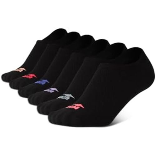 Avia Women's Low Cut Socks, 6-Pack - Performance Stretch Athletic Socks for Women (4-9)