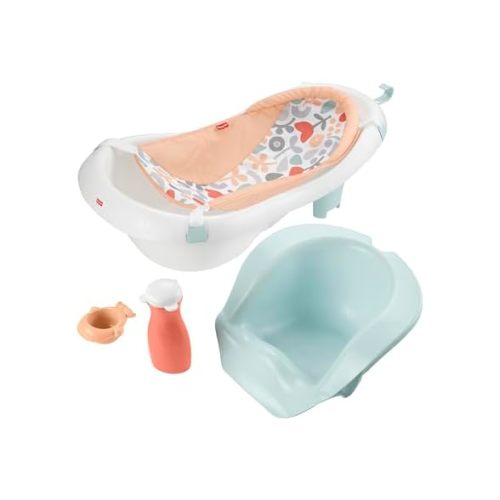 Fisher-Price Baby to Toddler Bath 4-in-1 Sling 'N Seat Tub