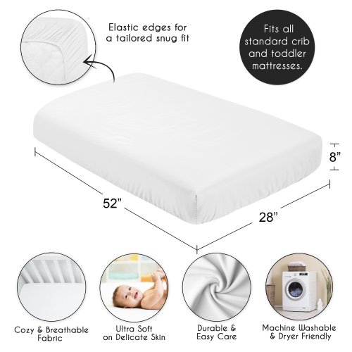 Sweet Jojo Designs Boho Floral Garden Flower Girl 3 Pack Fitted Crib Sheets -&nbsp;Solid Green&nbsp;& Watercolor&nbsp;Bohemian Floral Farmhouse