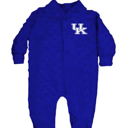 Little King Kentucky Wildcats Baby BLACK Cuddle Bubble Romper Pajamas - 3180595