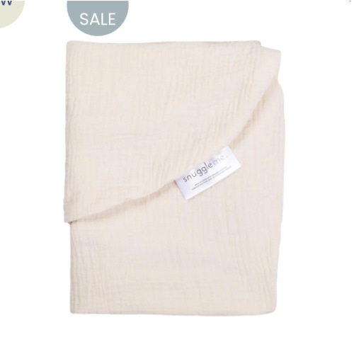Lounger Curve Muslin Cover | Natural