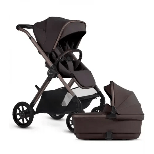 (GANACHE COLOR) Silver Cross Reef 2 - Ganache Stroller & Bassinet Bundle 2026 Version