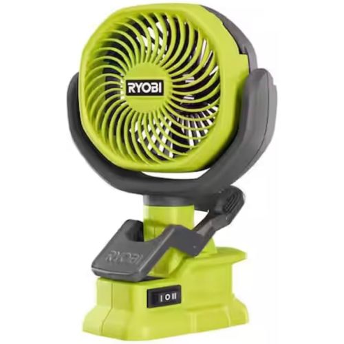 Birsppy RYOBI 18V ONE+ Cordless 4 in Clamp Fan (Tool Only)