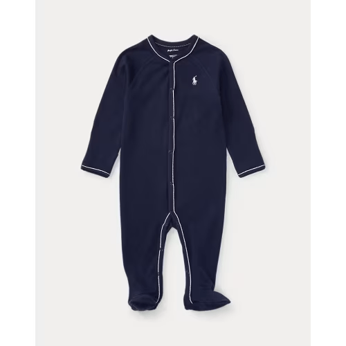 Cotton Jersey Footed Coverall | One-Pieces Baby | Ralph Lauren